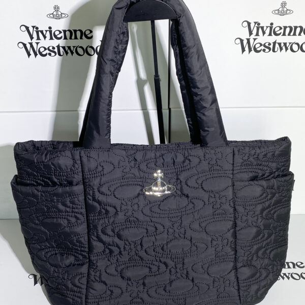 Vivienne Westwood Quilted Orb Tote Bag